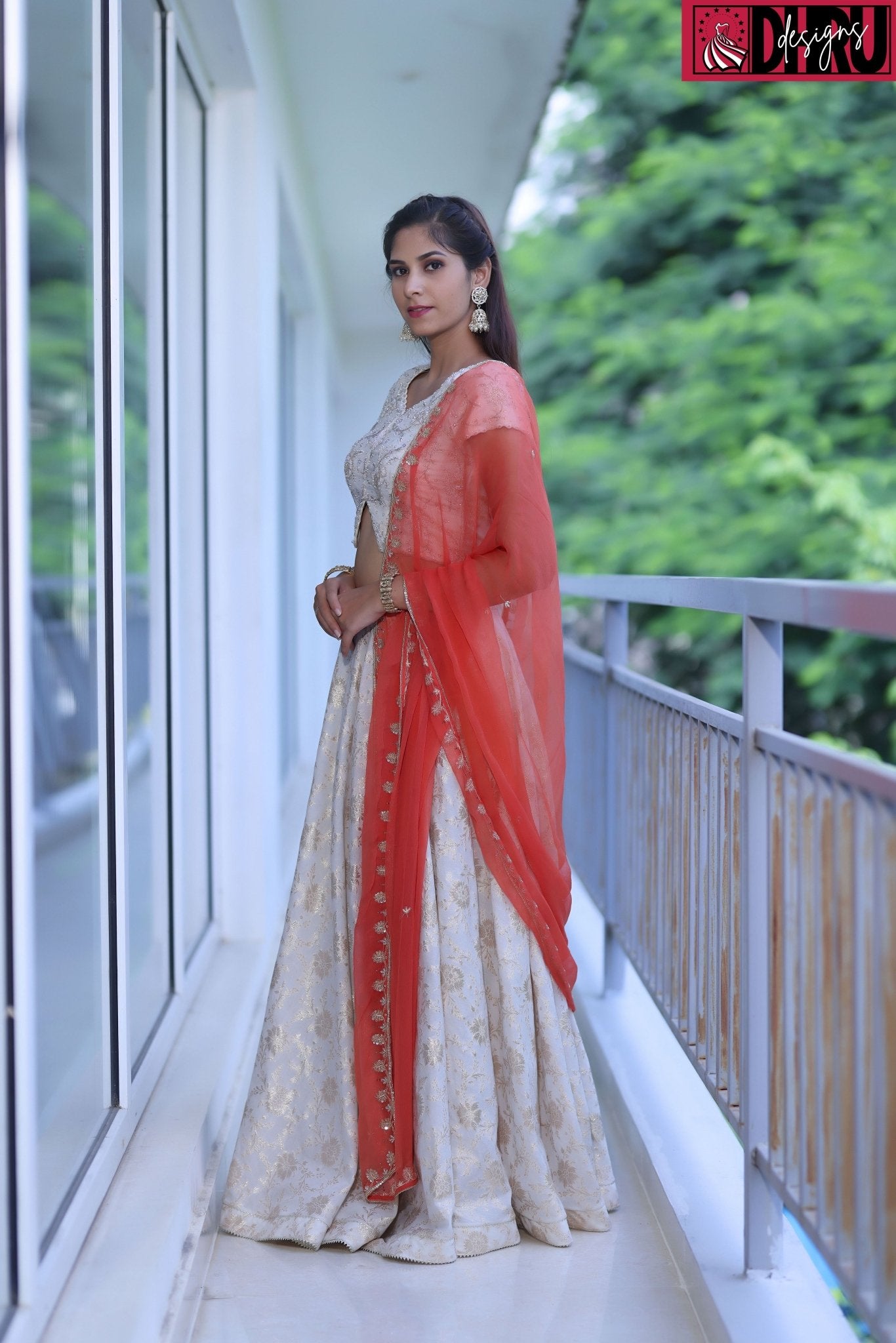 Benaras lehenga - Dhru Boutique and Fabrics